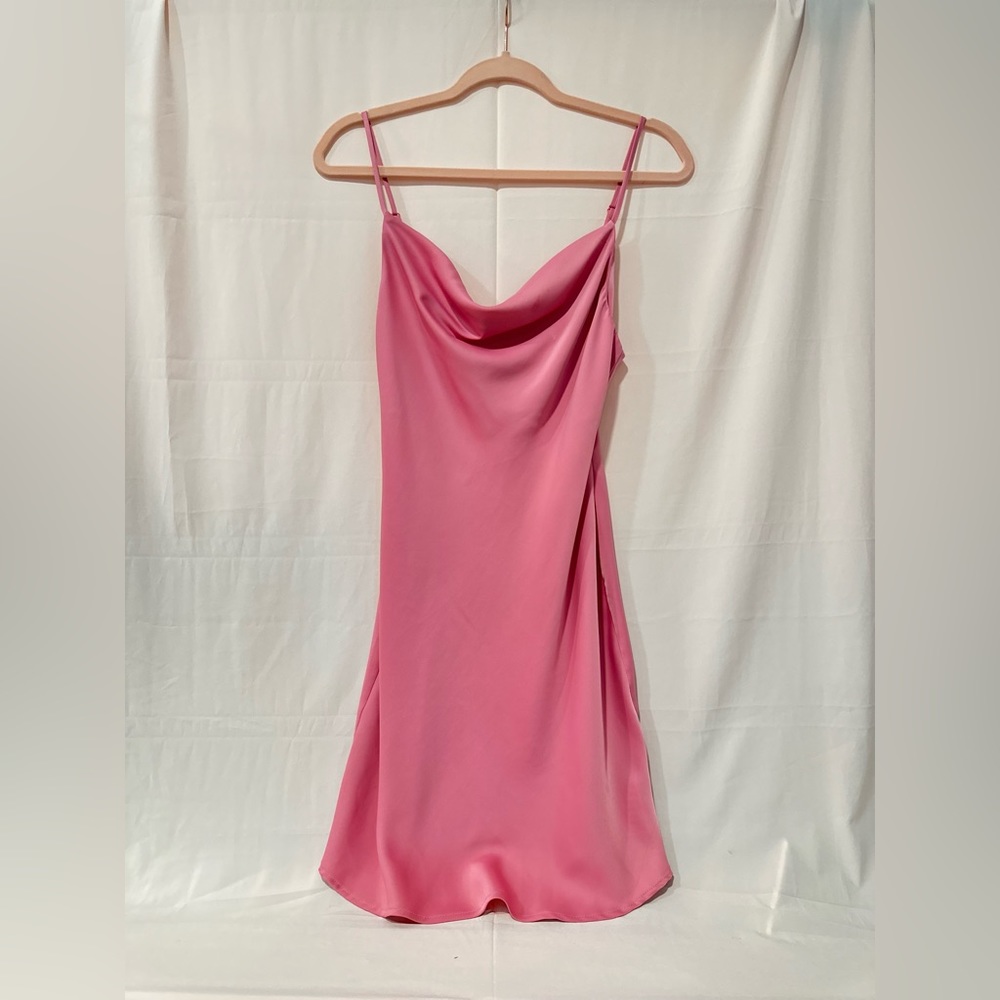 Gorgeous, pink slip dress by Urban Outfitters, size S